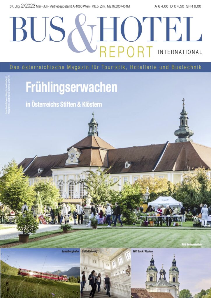 das Cover von Bus & Hotel Report 2/23